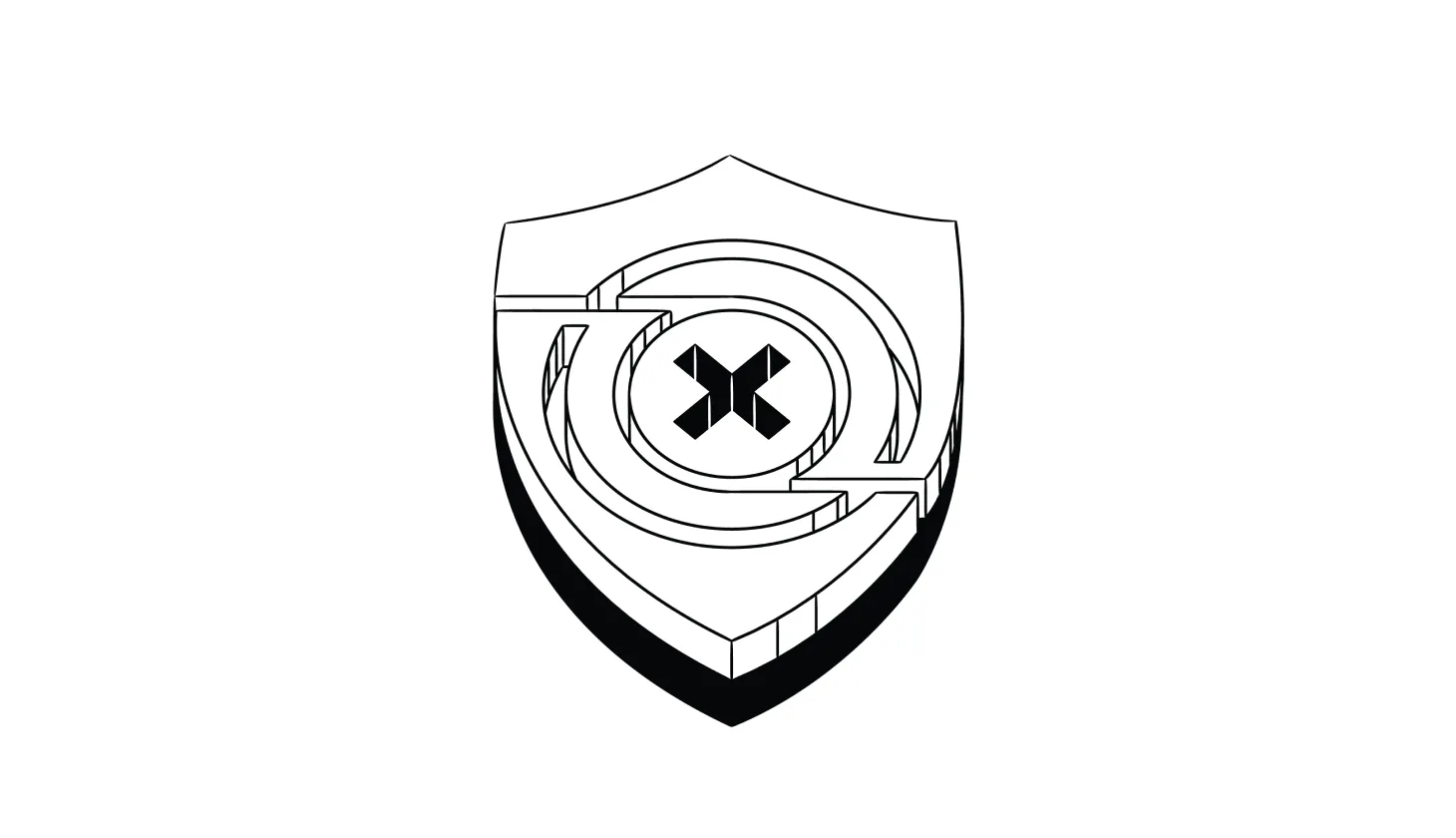 Illustration of the IdentityIQ logo with an "x" in the middle. 